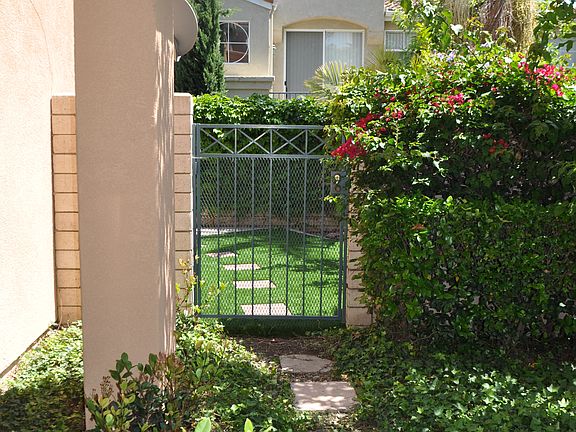 Gate to backyard