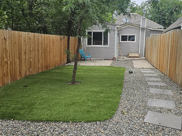 Back yard