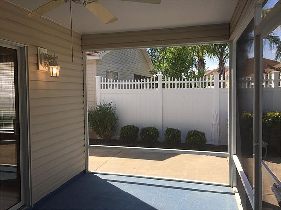 Screen enclosed lanai