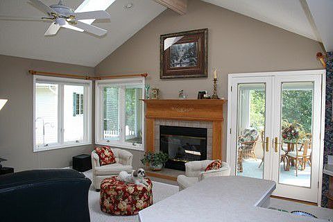 family room with sun room 