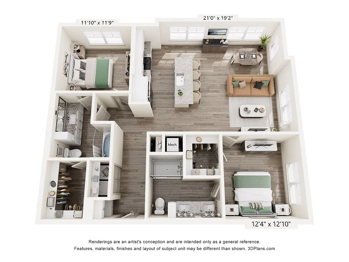 Floor plan B2