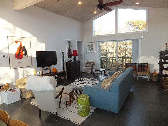 Upstairs living area