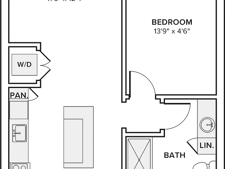 736 sq ft one bedroom one bathroom 736 sq ft one bedroom one bathroom