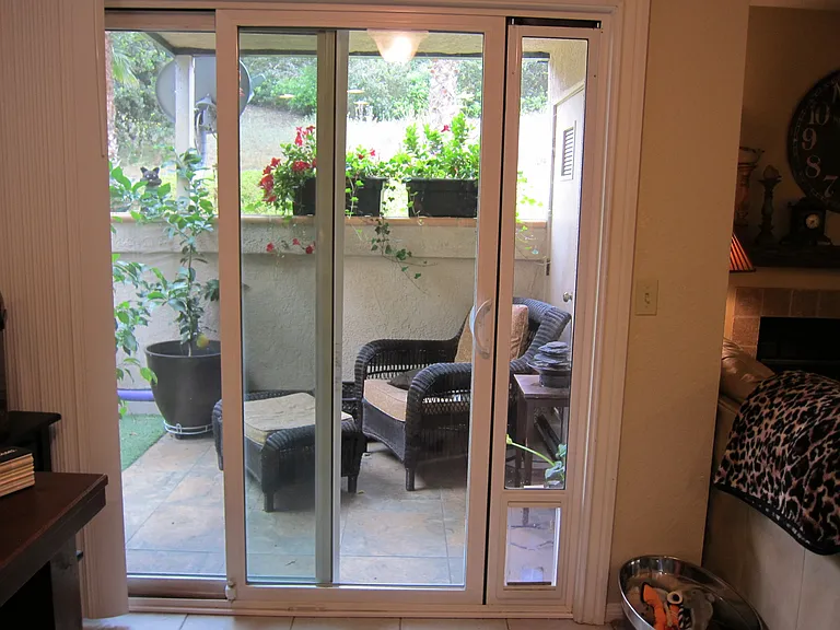 View to patio