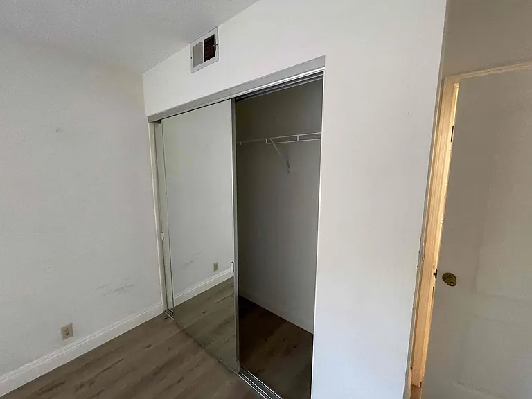 Closet in the second bedroom.