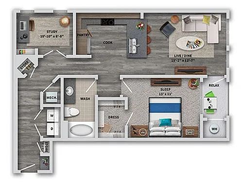 Floor plan B4