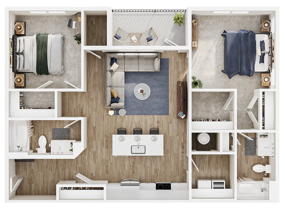 Floor plan B2