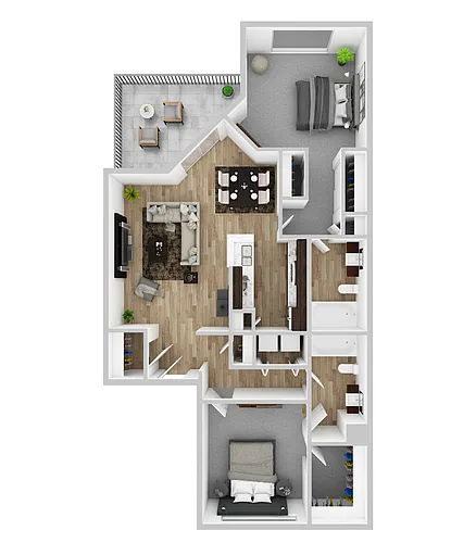 Floor plan B2