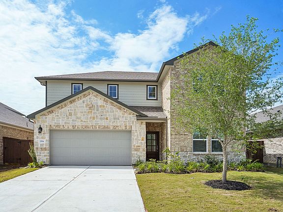 The Ian floorplan in Southwinds of Baytown, TX.