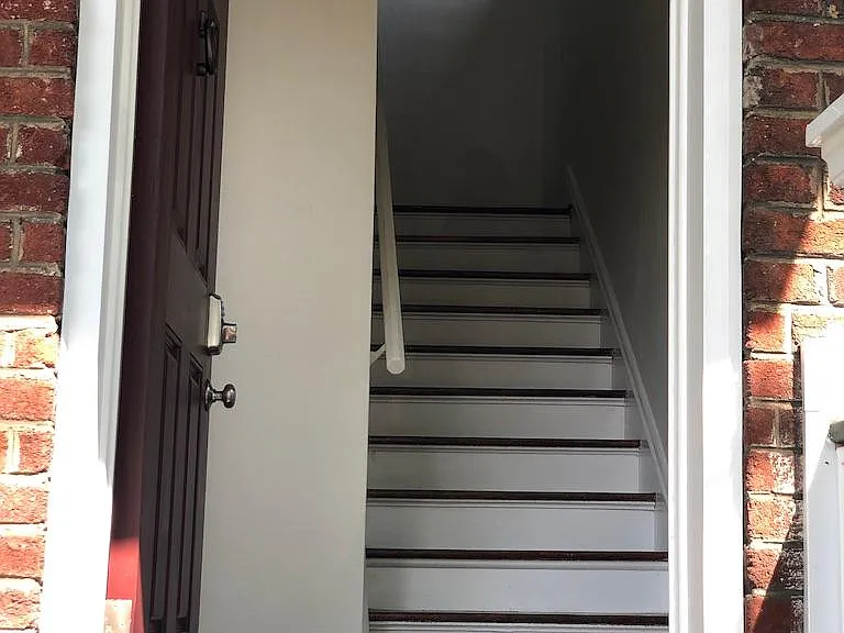 Front steps to upstairs
