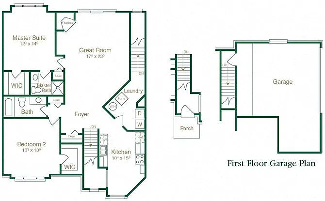 Floor plan The Teton
