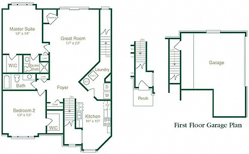 Floor plan The Teton