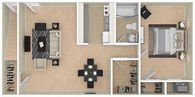 VairoVillage 1BD 1Bath 790sqft VairoVillage 1BD 1Bath 790sqft