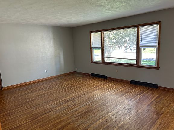 Living room with hardwood floors