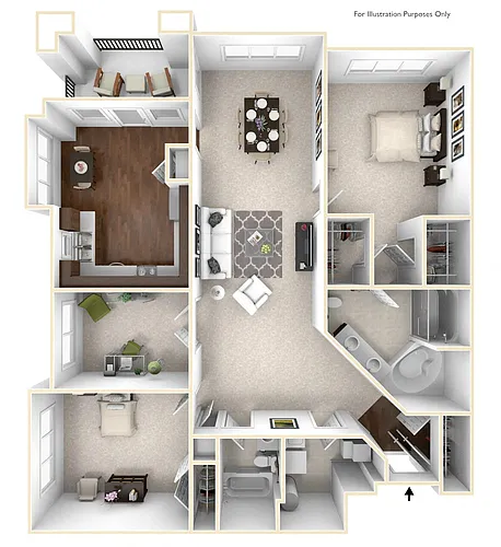 Floor plan The Charleston