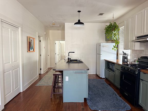 kitchen and hallway