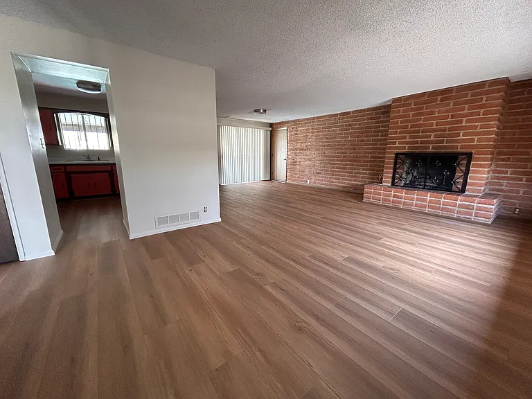 Family Room with view into kitchen