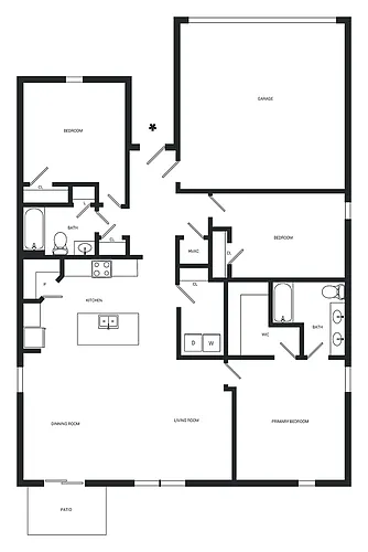 Floor plan Lismore