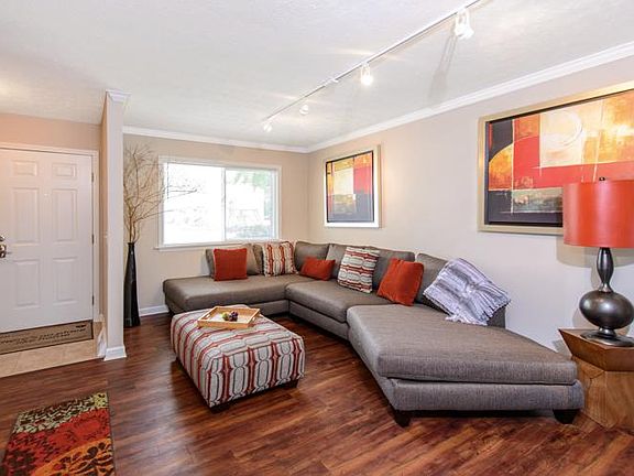 Living room featuring luxury planking