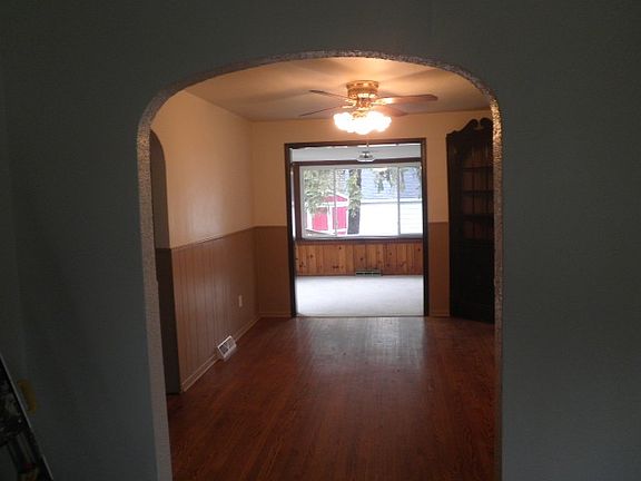 dining area and sun room