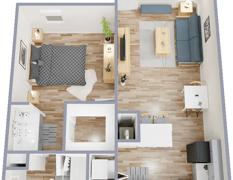 A Floorplan Diagram