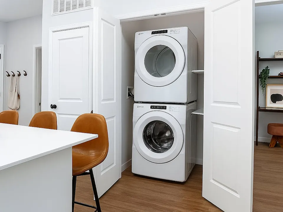 In-home full-size washer and dryer