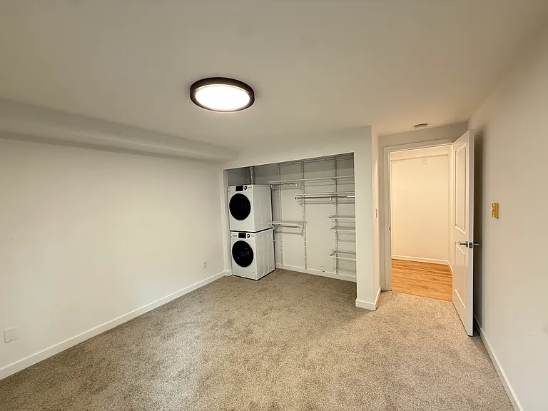 Closet + w/d