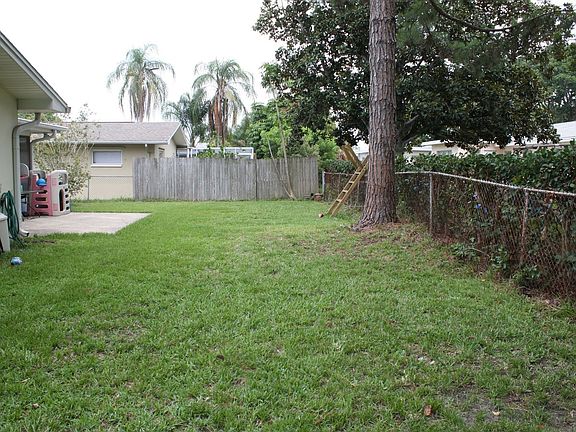 Huge backyard!