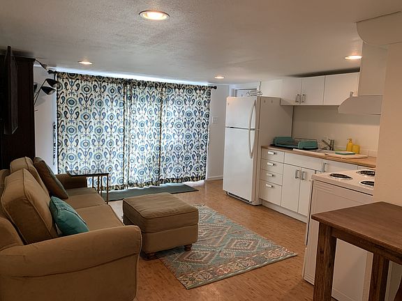 Living room - curtains closed for privacy

Couch Setup - option 1