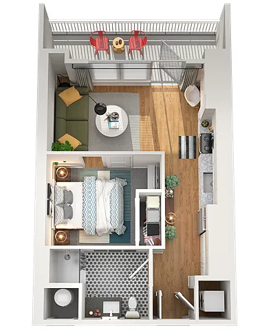Floor plan A1A