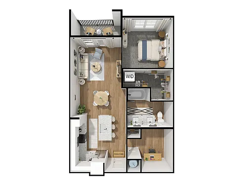Floor plan A4 w/ Den