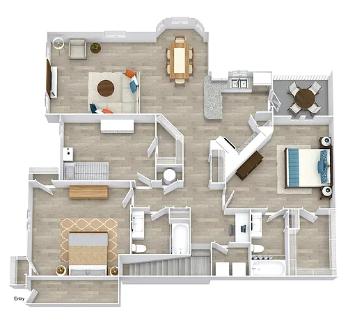 Floor plan C1 Upper