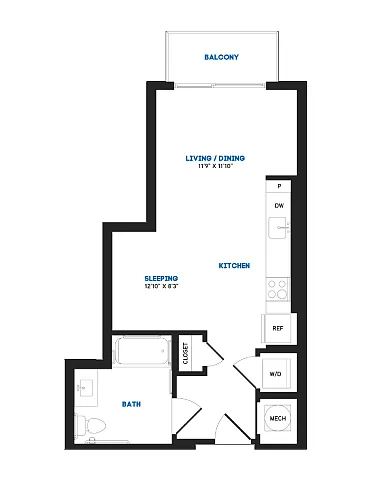 Floor plan S8A - Chase