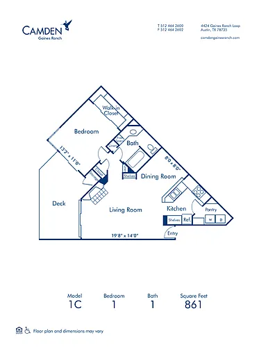 Floor plan 1C
