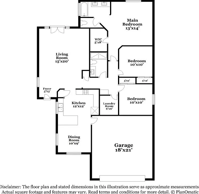 3 bed, 2.0 bath, 1306 sqft, $2,350 — Photo 2