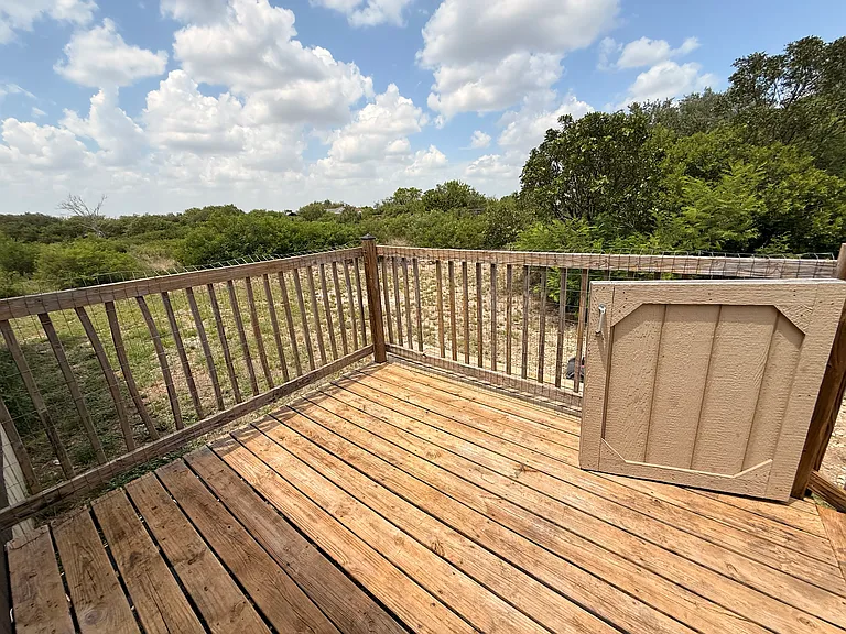 Back Patio with Gate
