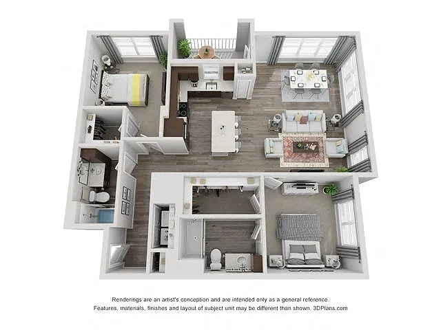 Floor plan Swallowtail