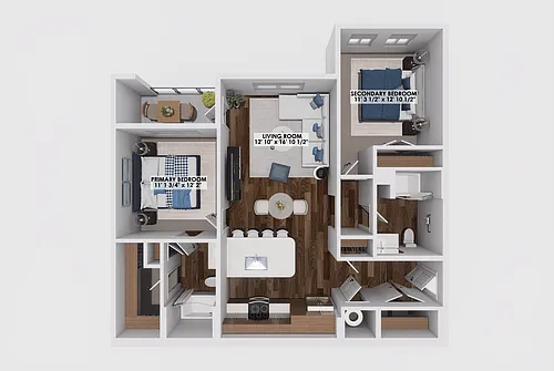 Floor plan Trailblazer Plus (B1P)