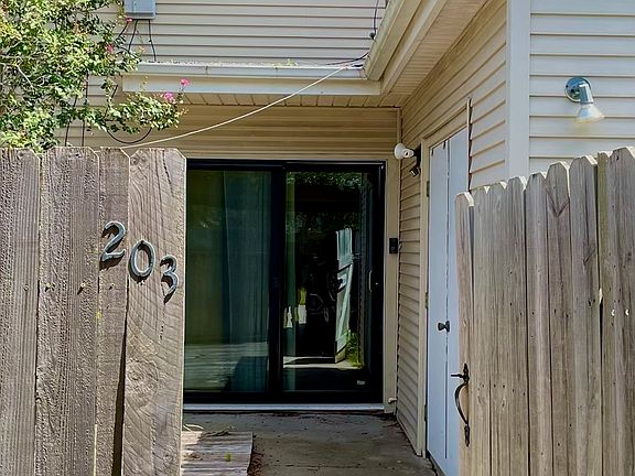 Backdoor coming off carport