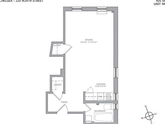 2nd image of 220 W 24th St APT 4R