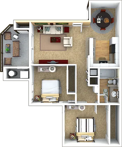 Floor plan Residence 2 Luxury
