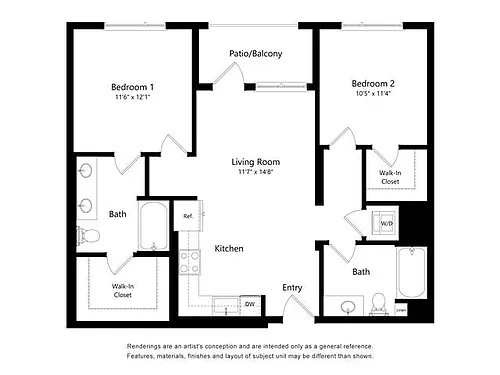 Floor plan B21