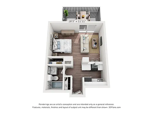 Floor plan 0x1 SA