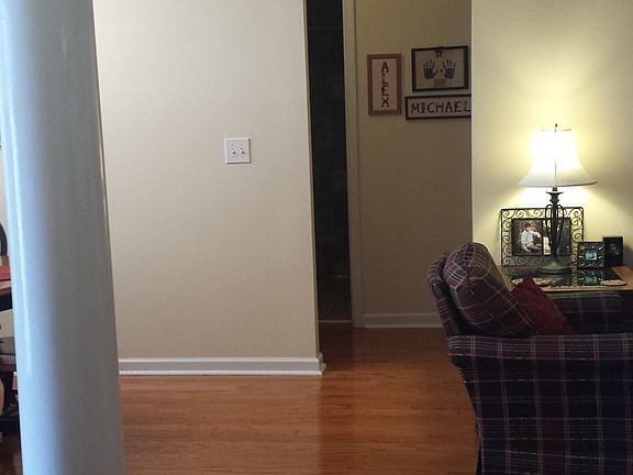Hall to Bedrooms 2, 3 & bath