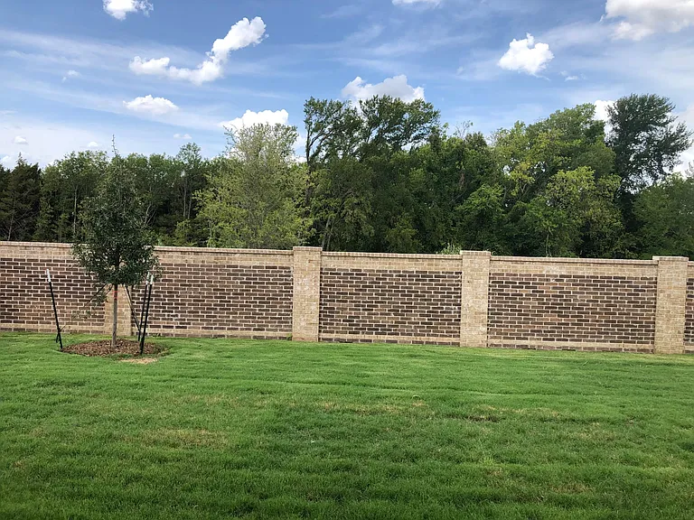Sitting at cover patio looking at backyard