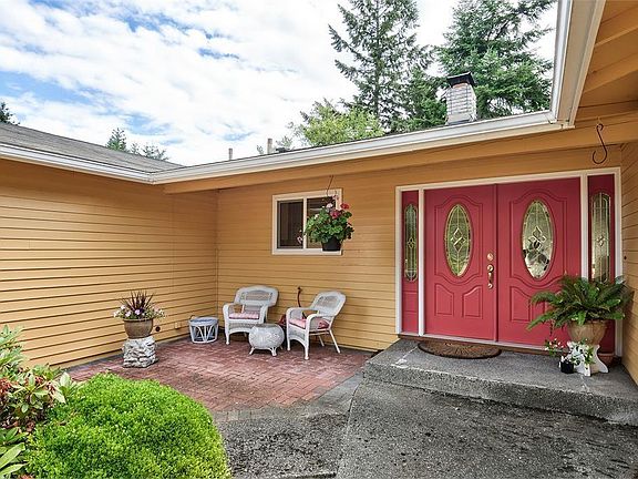 Double Red Door entry & front patio