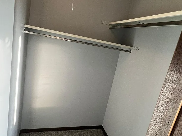 Master walk in closet