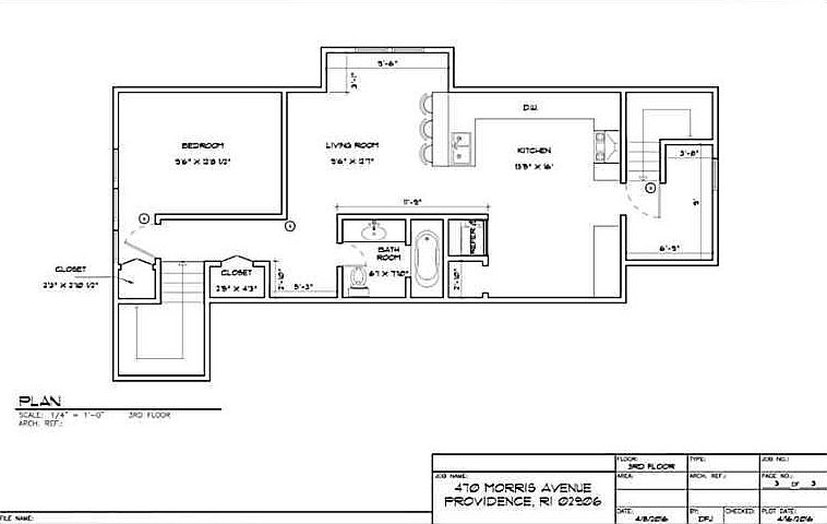 2nd image of 472 A Morris Ave #3