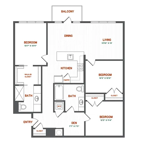 Floor plan D2