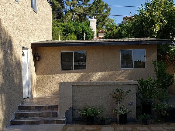 Completely fenced in yard.